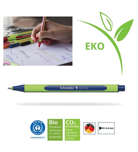 Cienkopis Schneider Line-Up granatowy