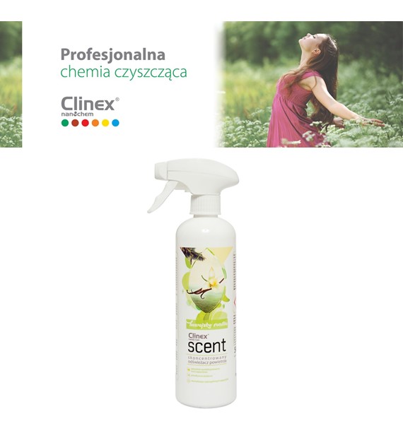 Odświeżacz powietrza CLINEX Scent hawajska wanillia 500ml