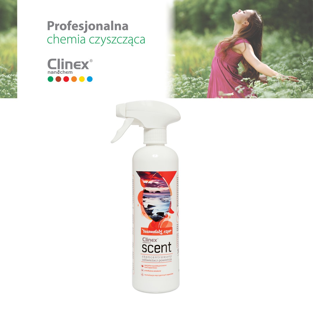 Odświeżacz powietrza CLINEX Scent tasmański czar 500ml