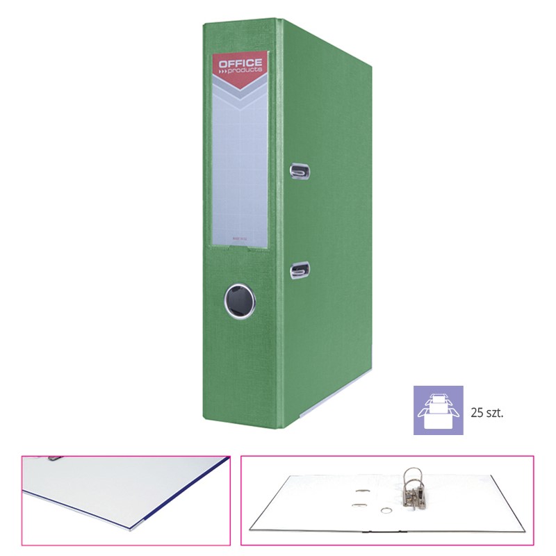 Segregator Office Products A4/75mm zielony