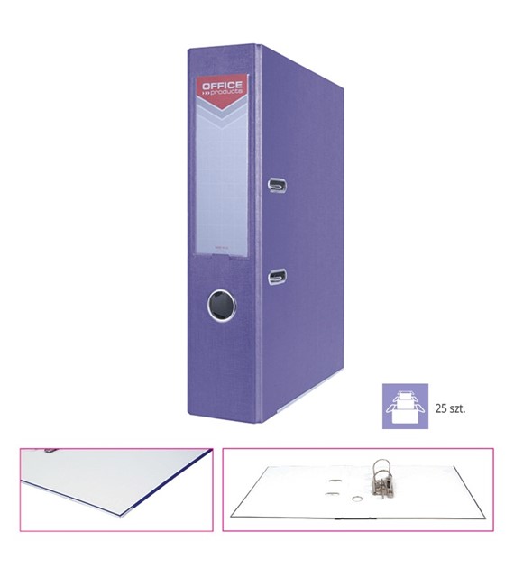 Segregator Office Products A4/75mm fioletowy