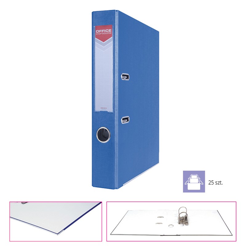 Segregator Office Products A4/50mm niebieski