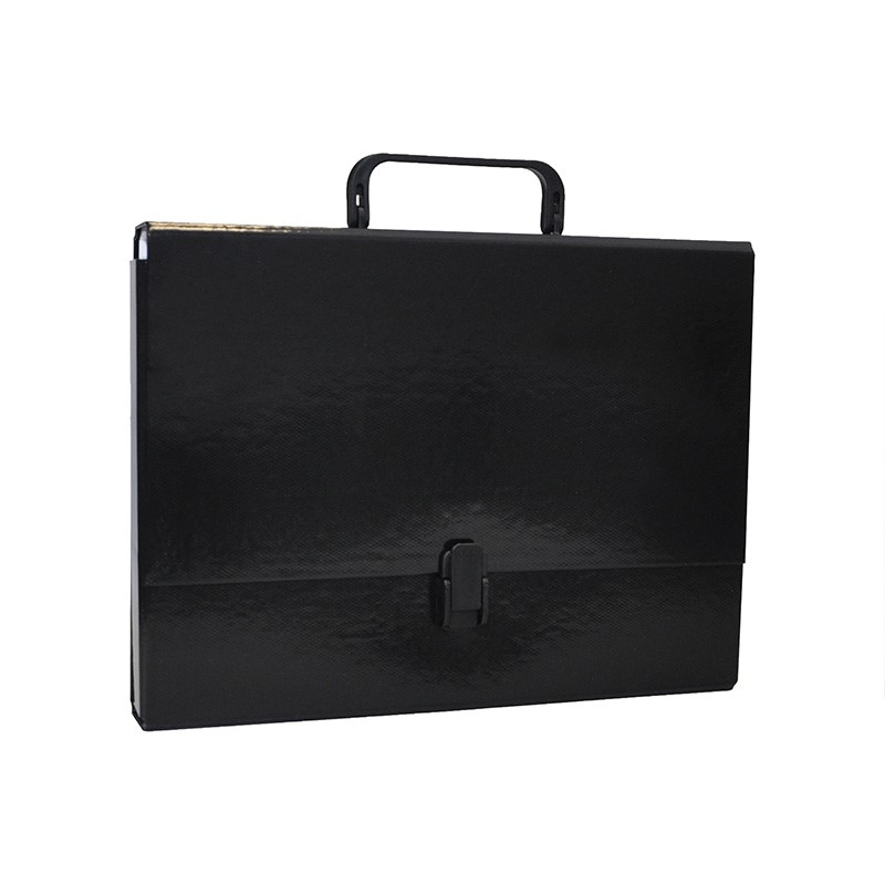 Teczka Office Products A4/50mm z rączką czarna