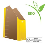 Pojemnik na czasopisma kartonowy Donau Life A4/80 zielony