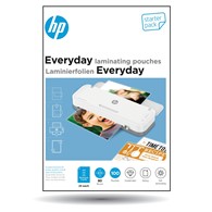 Folia laminacyjna HP Everyday, zestaw startowy 25xA4, 25xA5, 25xA6, 25xB-Card