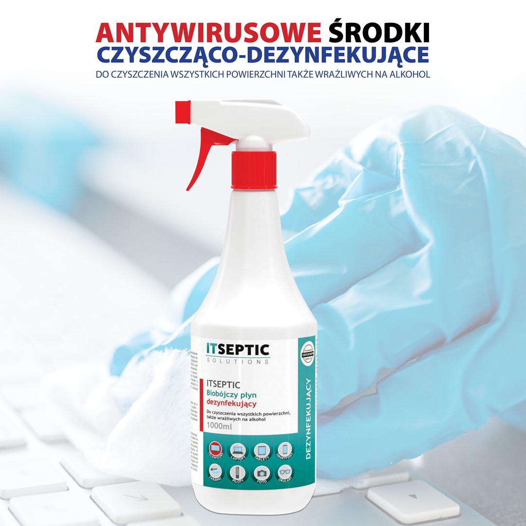 Płyn ITSEPTIC czyszcząco-dezynfekujący 1L