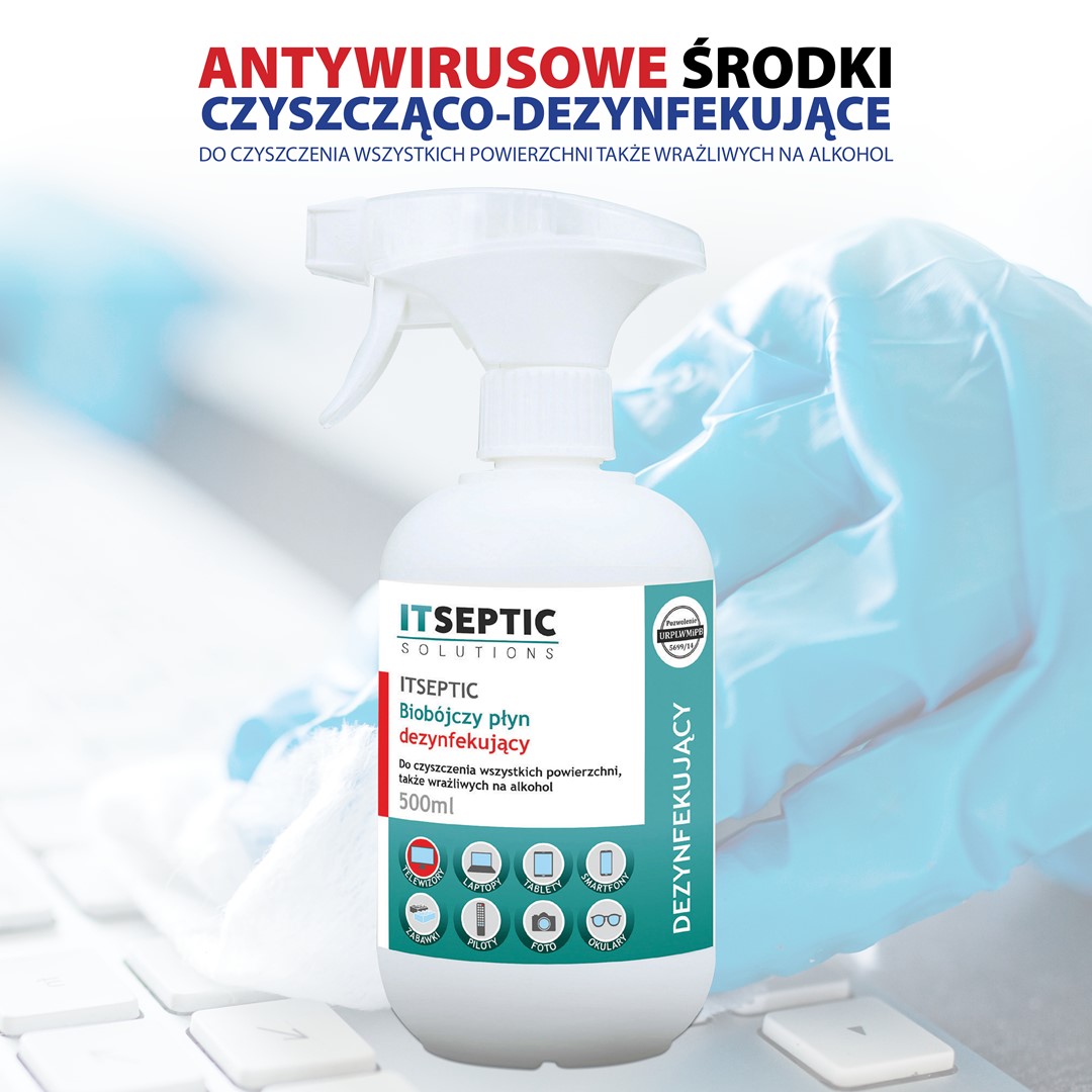 Płyn ITSEPTIC czyszcząco-dezynfekujący 500ml