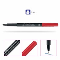 Foliopis Faber Castell Multimark M 1,0mm czerwony
