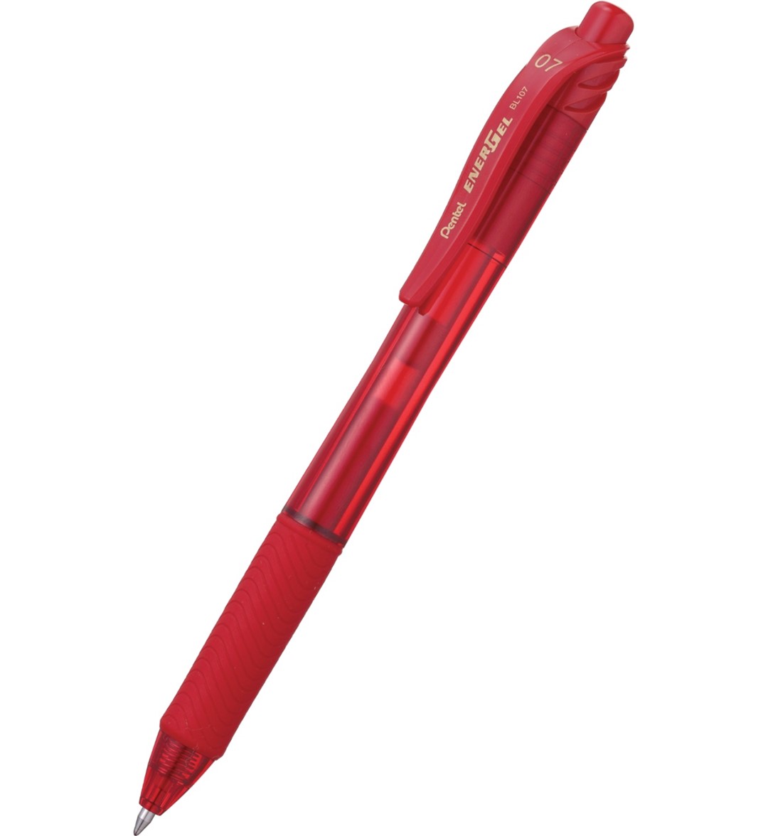 Długopis żelowy Pentel EnerGel BL107 czerwony