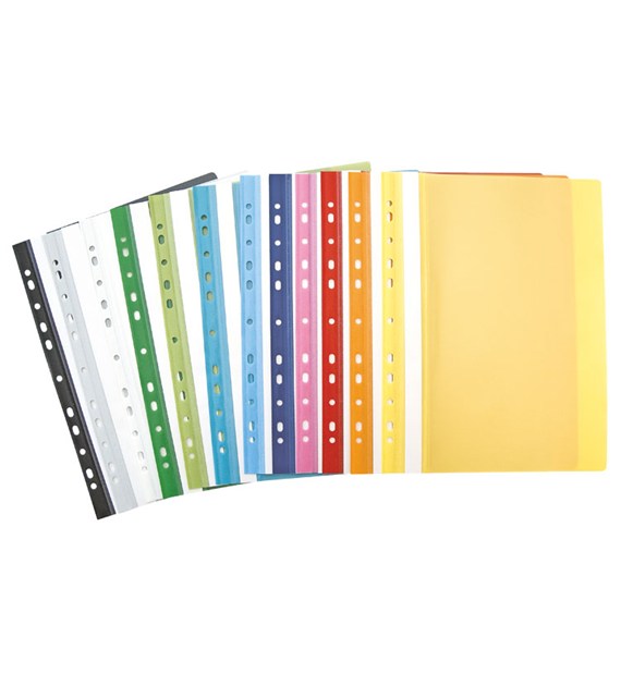 Skoroszyt Bantex A4 PP z perforacją czerwony