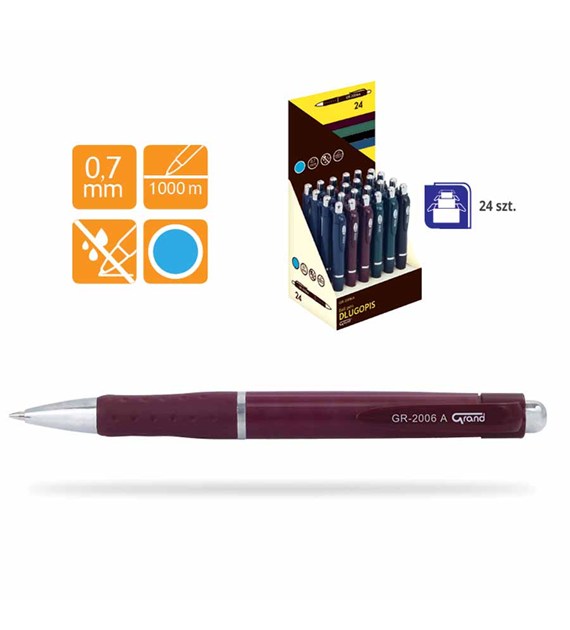 Długopis automatyczny Grand GR-2006A niebieski
