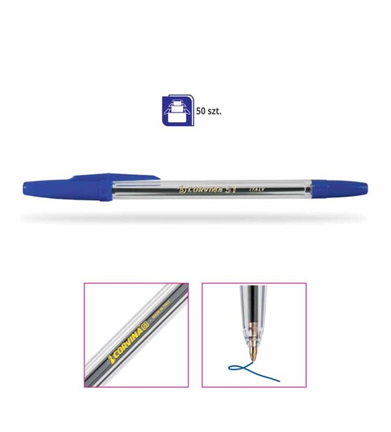 Długopis Corvina niebieski
