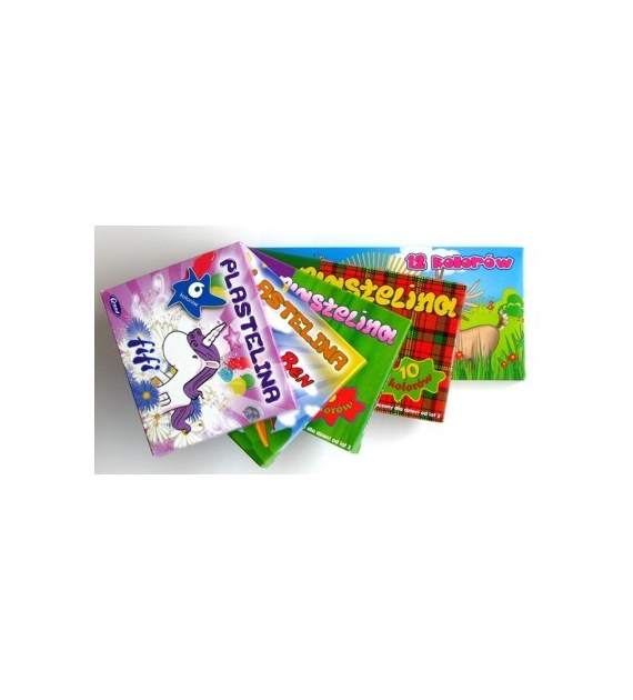 Plastelina Fiorello 12 kolorów