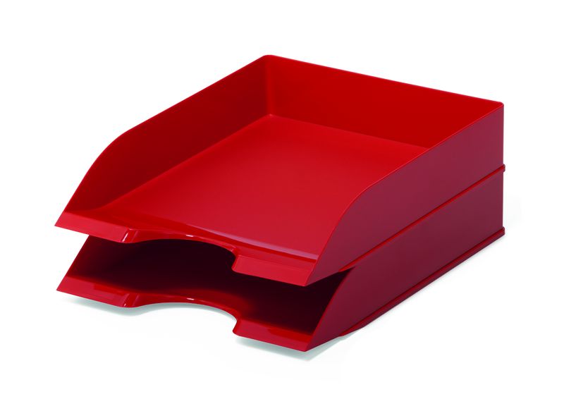 Szuflada na dokumenty Durable Basic A4 czerwony
