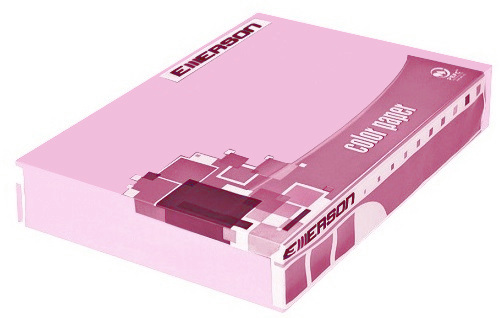 Papier kolor Emerson A4/80 różowy