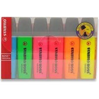 Zakreślacz Stabilo Boss 6-kolorów etui