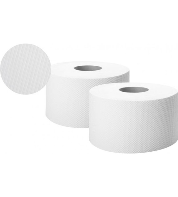 Papier toaletowy Jumbo Ellis/Welmax 2-w biały celuloza