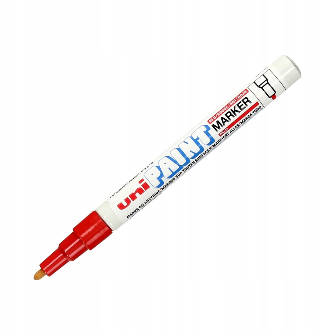 Marker olejowy UNI PX-21 czerwony