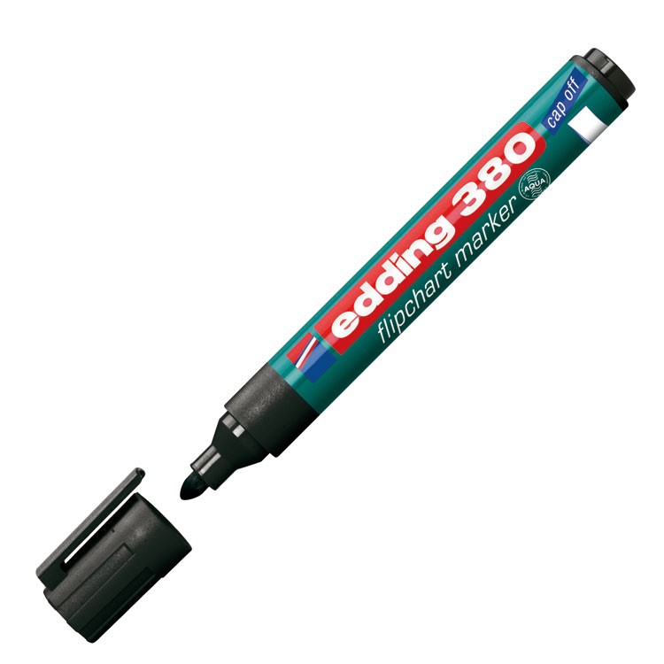 Marker do bloków flipchart Edding 380 czarny