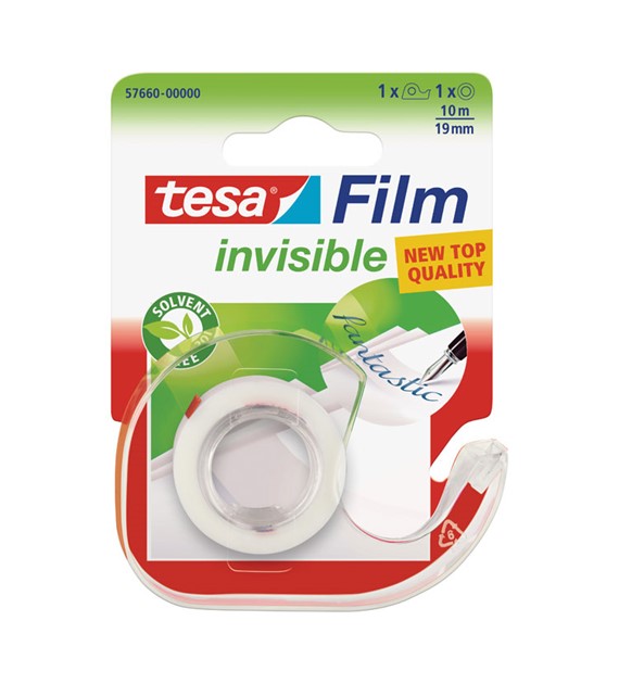 Taśma TESA FILM INVISIBLE 19mmx10m z podajnikime