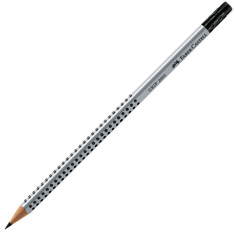 Ołówek Faber-Castell Grip 2001 HB z gumką