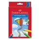 Kredki trójkątne Jumbo Faber-Castell 30 kolorów