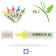 Zakreślacz edding 24 EcoLine żółty
