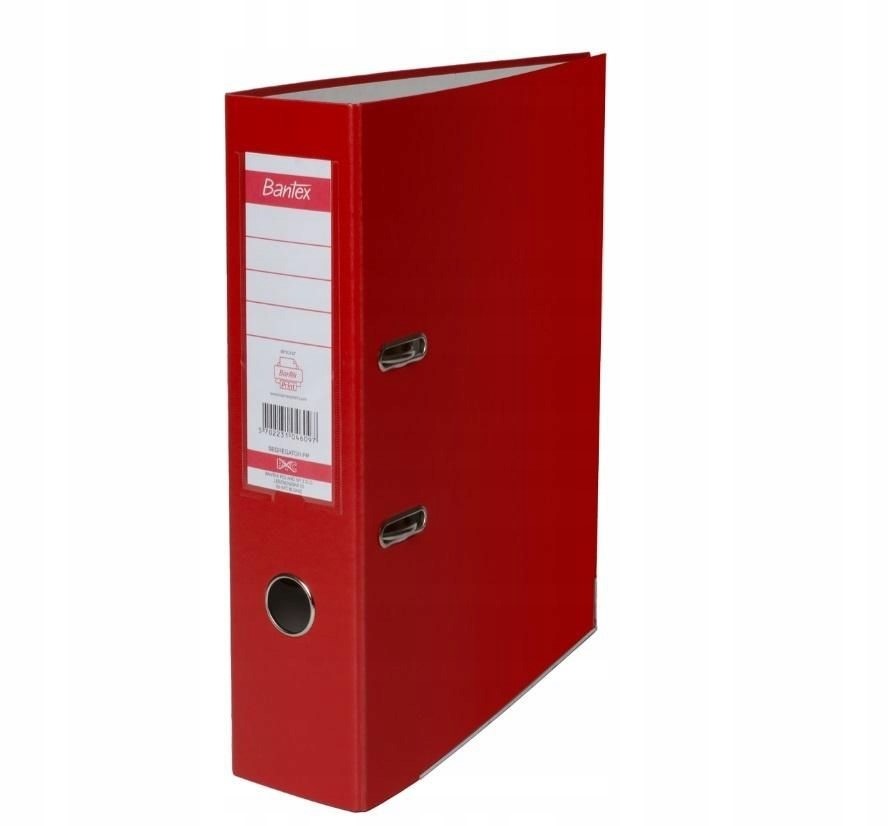 Segregator Bantex XXL A4/80 czerwony
