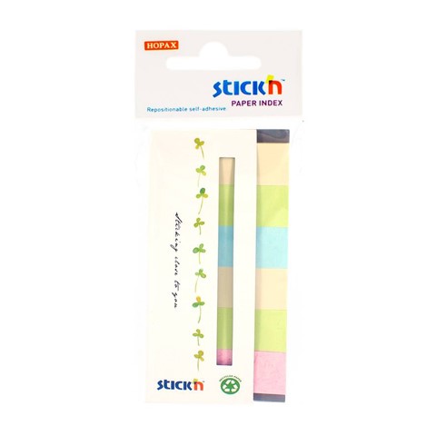 Zakładki indeksujące 45x14 Stick'n Eco papierowe