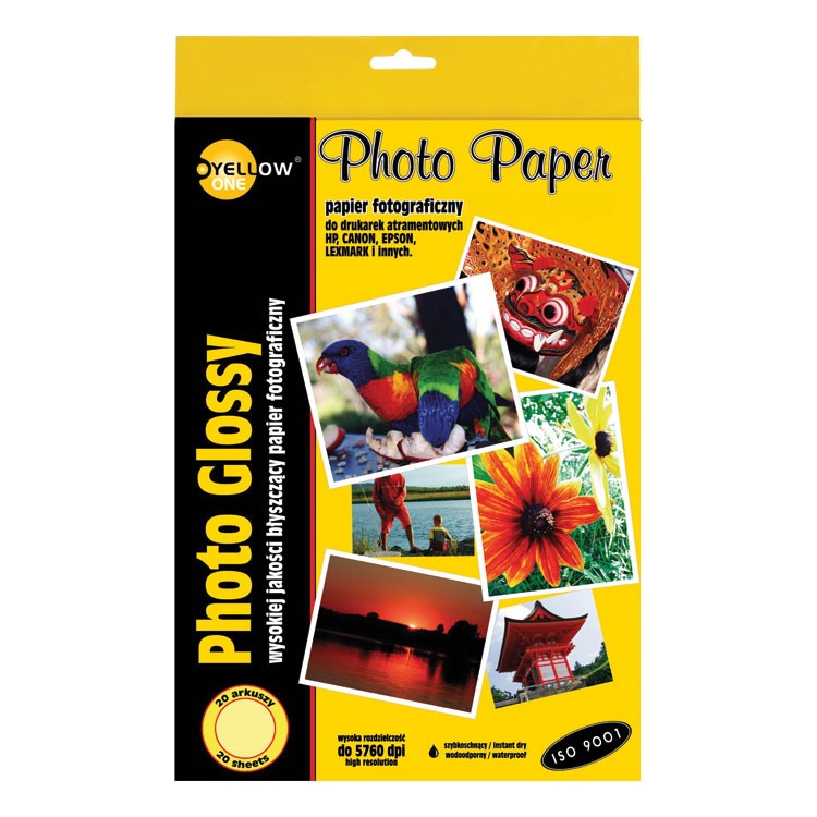Papier fotograficzny Yellow One A3/230g 20szt. błyszczący
