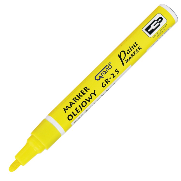 Marker olejowy Grand GR-25 żółty