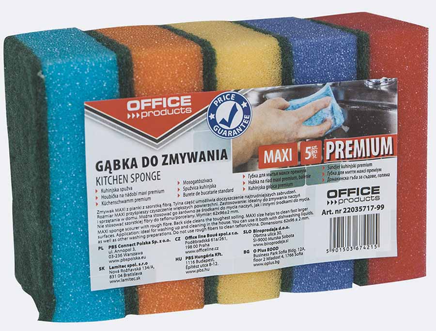 Zmywak kuchenny Office Products 10szt.
