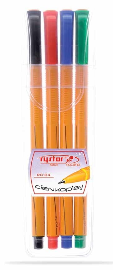 Cienkopis Rystor RC 04 4-kolory