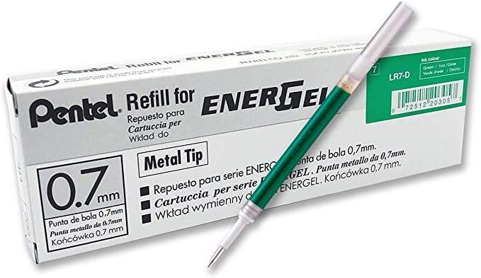 Wkład Pentel LR7 do BL57, BL77 zielony