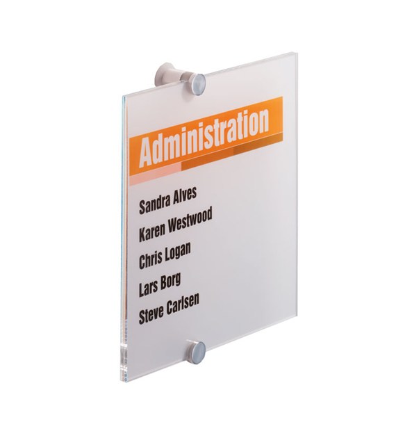 Tabliczka informacyjna Crystal Sign 210x210mm