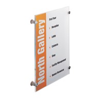 Tabliczka informacyjna Crystal Sign 297x420mm