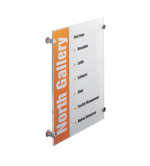 Tabliczka informacyjna Crystal Sign 297x420mm