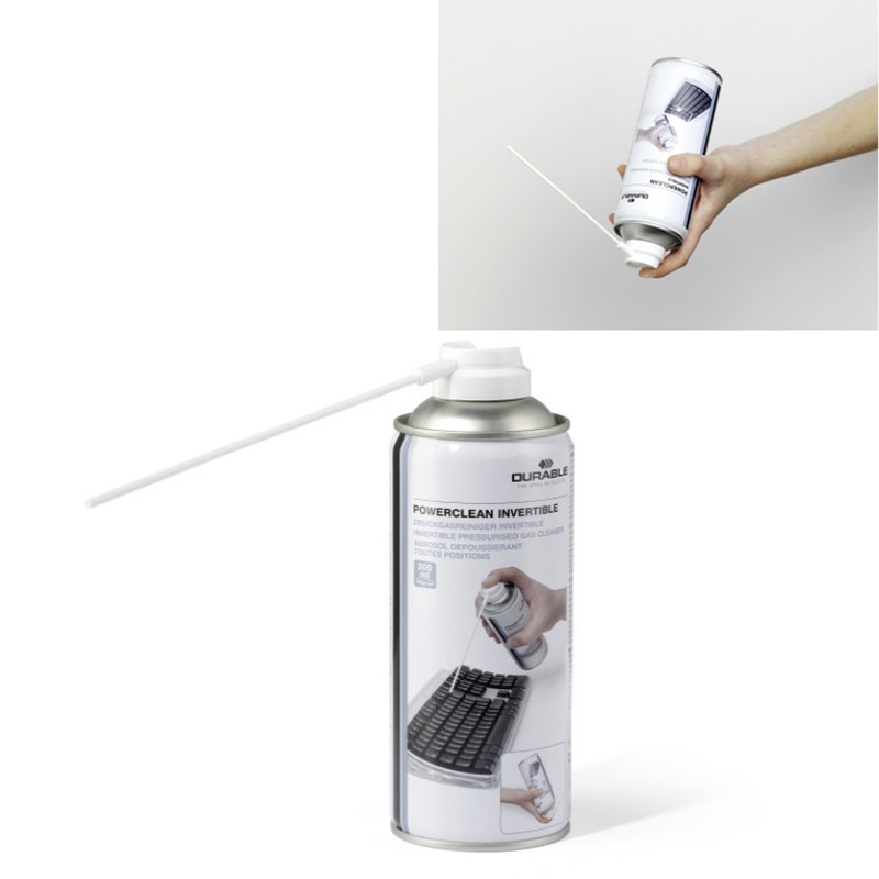 Sprężone powietrze Durable 200 ml odwracalne