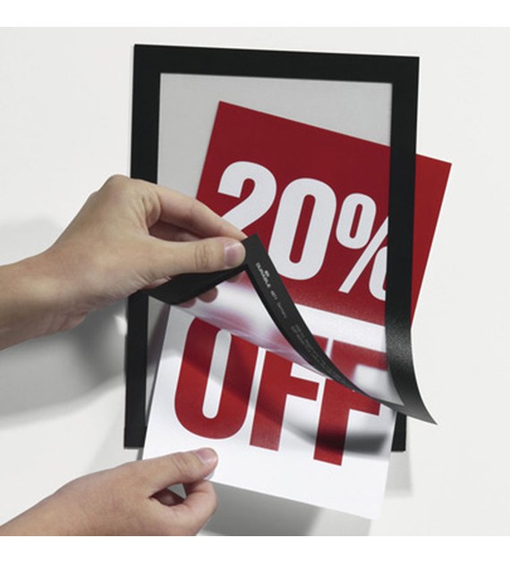 Ramka samoprzylepna Duraframe A6/2szt. srebrny