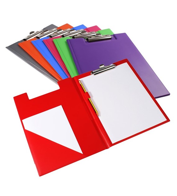 Deska z klipem i okładką Biurfol A4 pomarańczowy