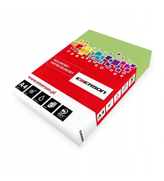 Papier ksero Emerson A4/80g j.zielony