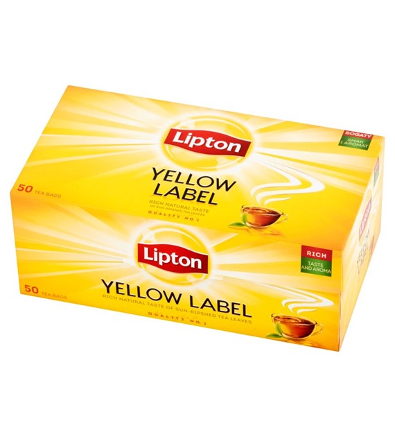 Herbata Lipton Yellow Label Tea 50szt.