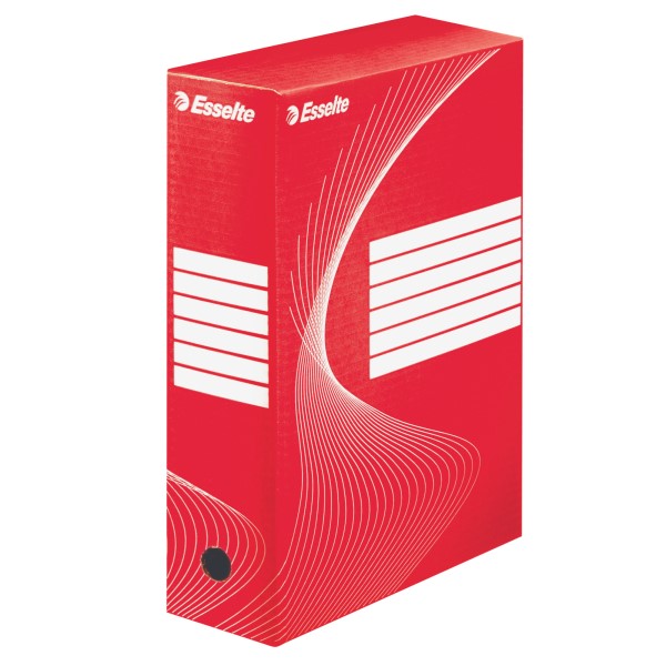 Pudło archiwizacyjne Esselte Boxy 100mm czerwony