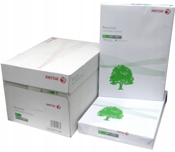 Papier ksero Xerox Recycled A3/80g