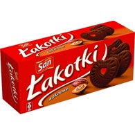 Ciasteczka Łakotki 168g kakaowe