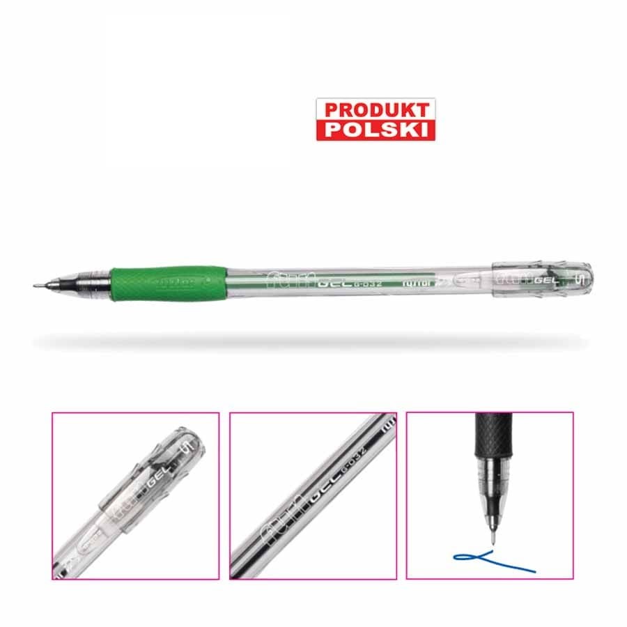 Długopis żelowy Rystor Fun G-032 zielony