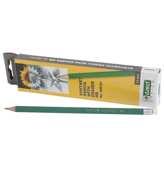Ołówek d.rect HB z gumką