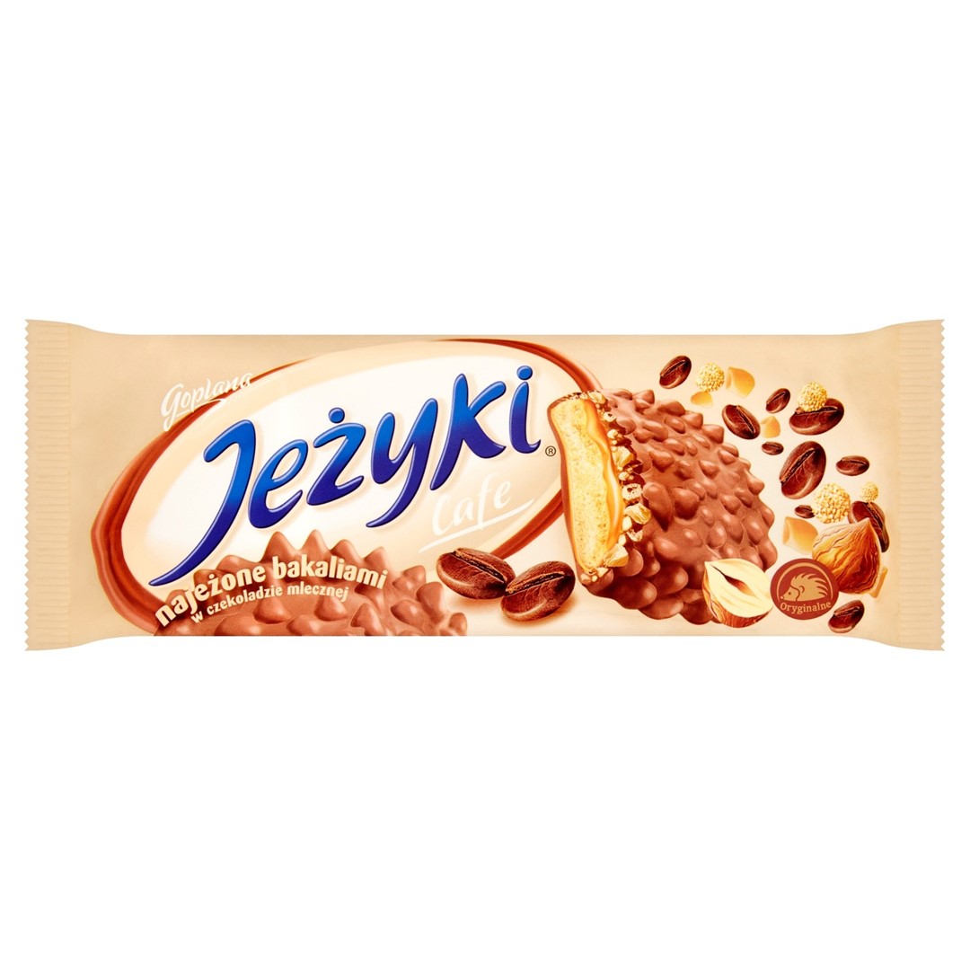Ciastka Jeżyki 140g cafe