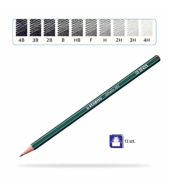 Ołówek Stabilo Othello B z gumką