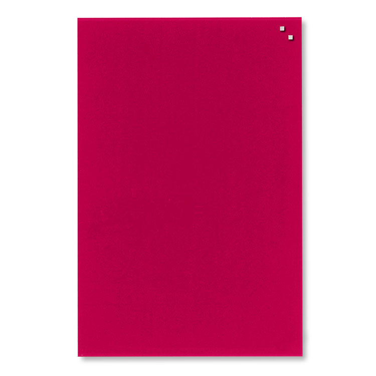Tablica szklana magnetyczna 40x60 czerwony